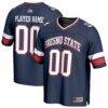 Fresno State Bulldogs GameDay Greats Unisex NIL Pick-A-Player Football Fashion Jersey - Navy - Front View