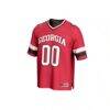 Georgia Bulldogs GameDay Greats Unisex NIL Pick-A-Player Football Fashion Jersey - Red - Side View