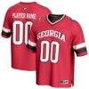 Georgia Bulldogs GameDay Greats Youth NIL Pick-A-Player Football Fashion Jersey - Red - Front View