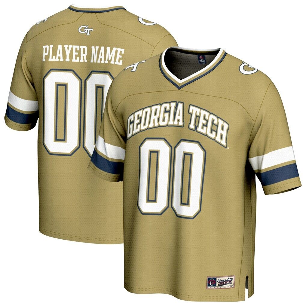 Georgia Tech Yellow Jackets GameDay Greats Youth NIL Pick-A-Player Football Fashion Jersey