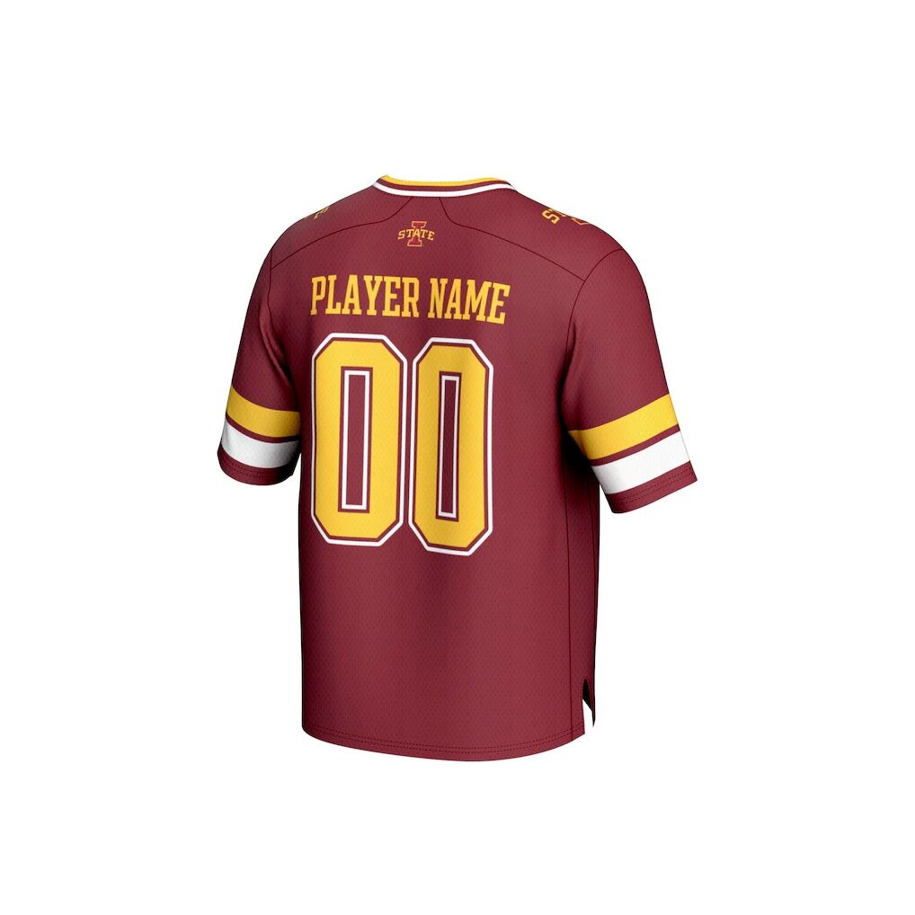 Iowa State Cyclones GameDay Greats Youth NIL Pick-A-Player Football Fashion Jersey - Cardinal