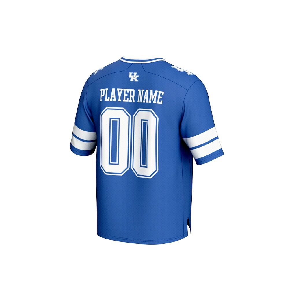 Kentucky Wildcats GameDay Greats Youth NIL Pick-A-Player Football Fashion Jersey - Royal
