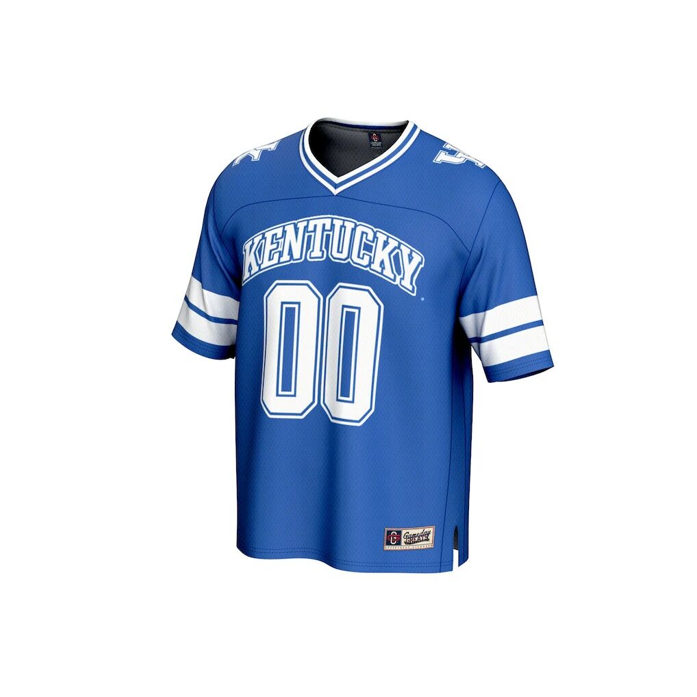 Kentucky Wildcats GameDay Greats Youth NIL Pick-A-Player Football Fashion Jersey - Royal