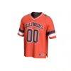 Illinois Fighting Illini GameDay Greats Youth NIL Pick-A-Player Football Fashion Jersey - Orange - Side View