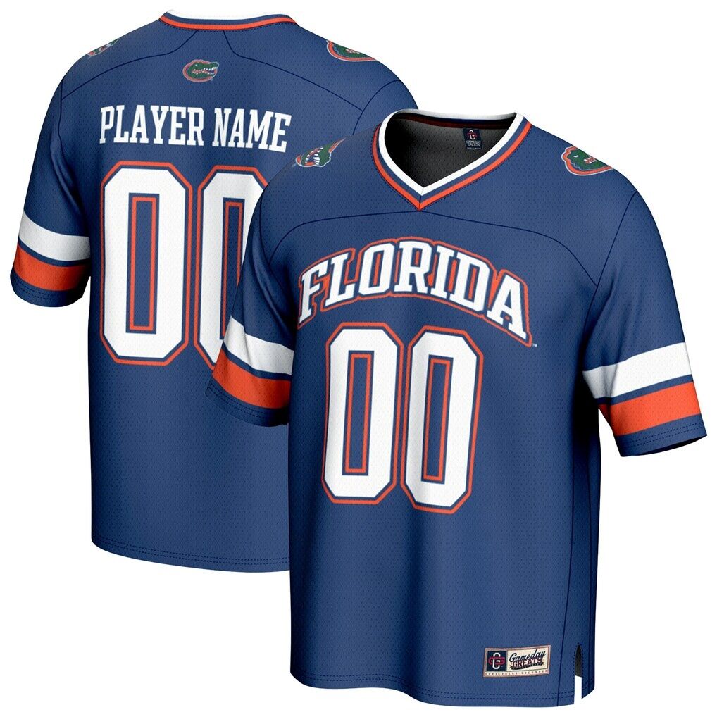 Florida Gators GameDay Greats Youth NIL Pick-A-Player Football Fashion Jersey - Royal