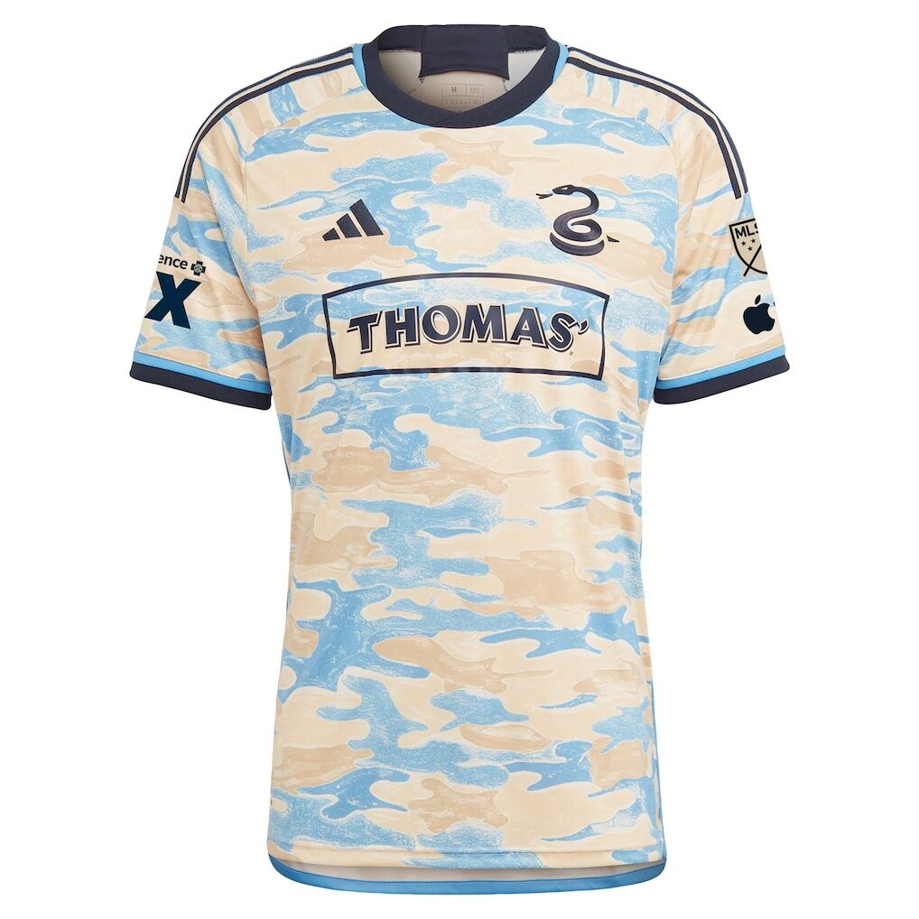 Cavan Sullivan Philadelphia Union adidas 2024 Authentic Secondary Player Jersey - Tan