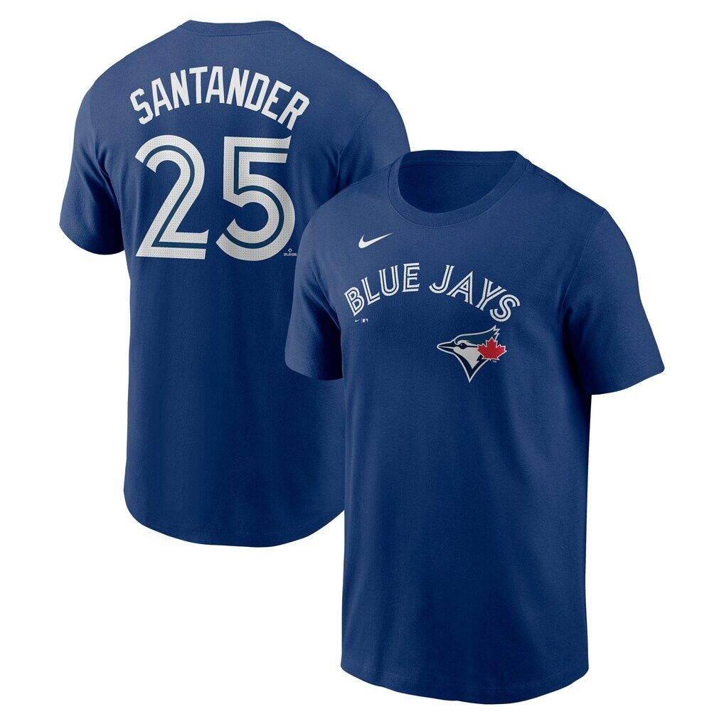 Anthony Santander Toronto Blue Jays Nike Fuse Name & Number T-Shirt – Royal