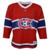 Montreal Canadiens Youth Replica Jersey - Red - Front View
