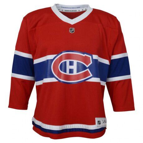Montreal Canadiens Youth Replica Jersey - Red - Front View