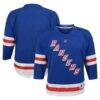 New York Rangers Youth Replica Jersey - Blue - Front View