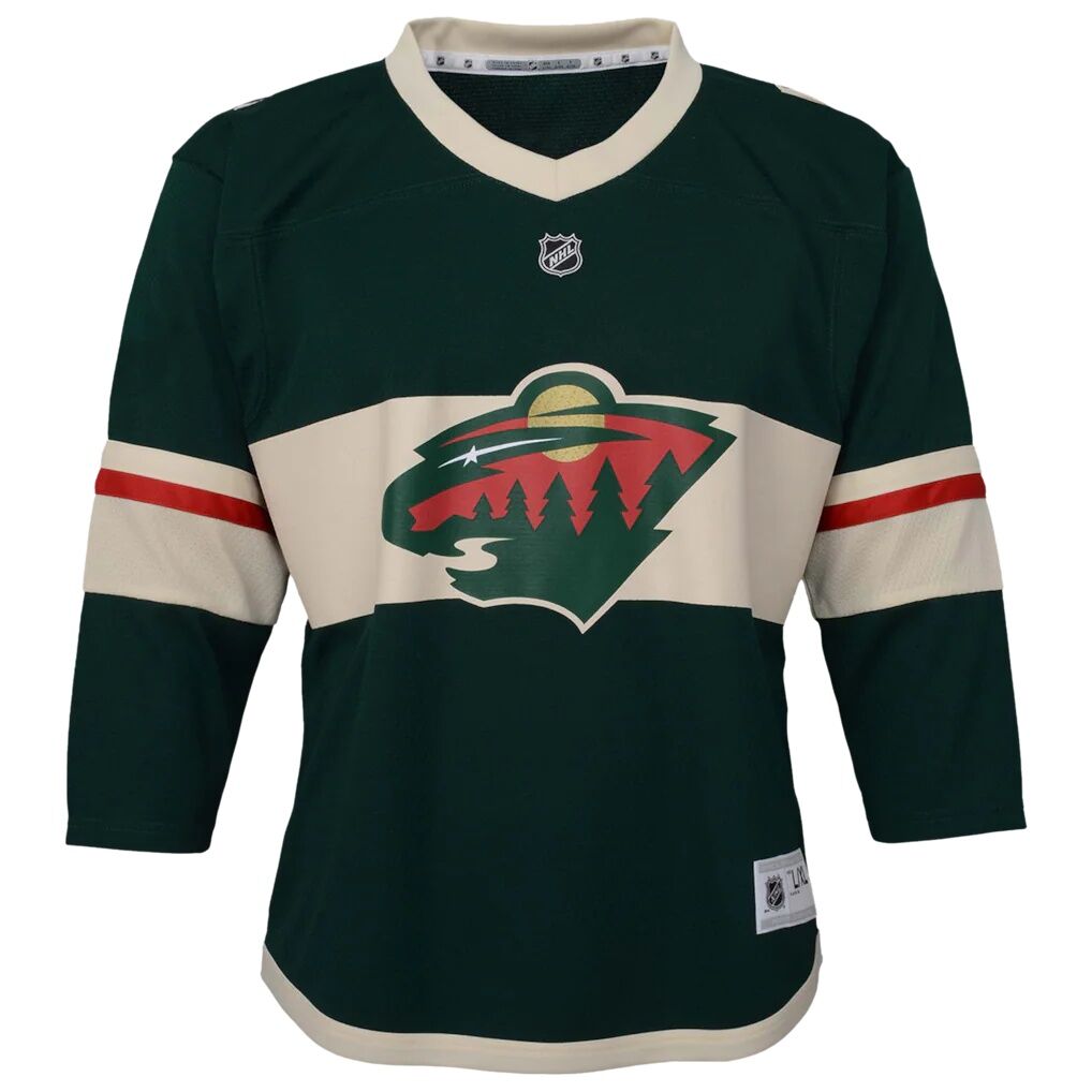 Minnesota Wild Youth Replica Custom Jersey