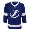 Tampa Bay Lightning Youth Replica Custom Jersey - Blue - Side View