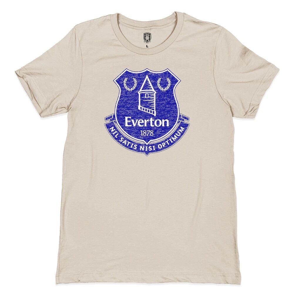 Everton 1863FC Color Badge T-Shirt - Natural