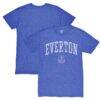 Everton 1863FC Athletic Wordmark Vintage Tri-Blend T-Shirt - Blue - Front View