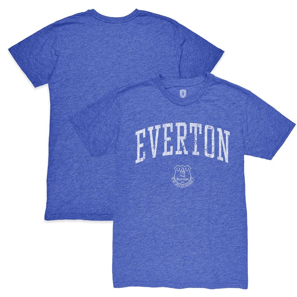 Everton 1863FC Athletic Wordmark Vintage Tri-Blend T-Shirt
