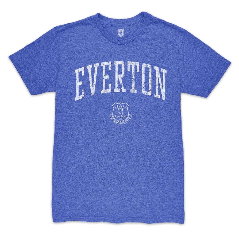 Everton 1863FC Athletic Wordmark Vintage Tri-Blend T-Shirt