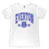 Everton 1863FC Wordmark T-Shirt - White - Side View