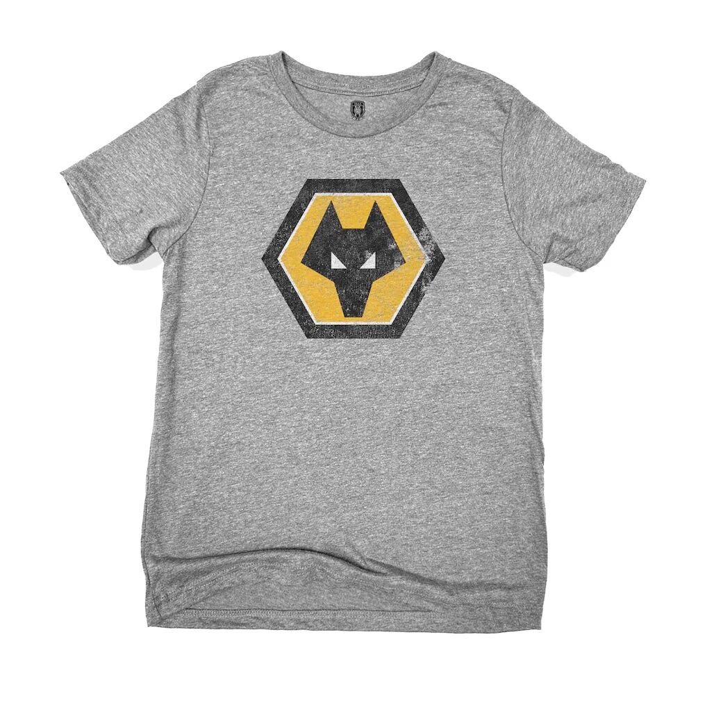 Wolverhampton Wanderers 1863FC  Youth Color Badge T-Shirt - Heather Gray