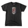 Fulham 1863FC Youth Color Badge T-Shirt - Black - Side View
