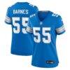 Derrick Barnes Detroit Lions Nike Women's Team Game Jersey - Blue - Front View