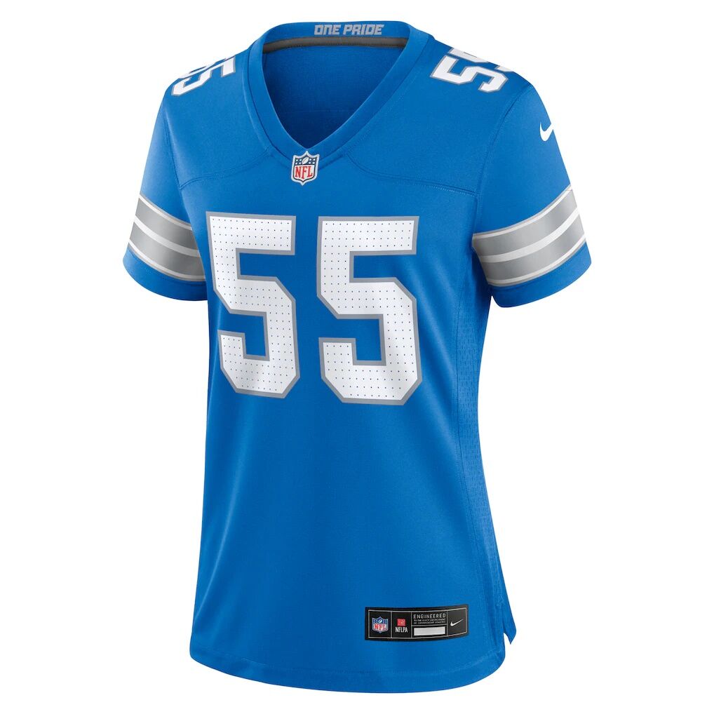 Derrick Barnes Detroit Lions Nike Women's Team Game Jersey