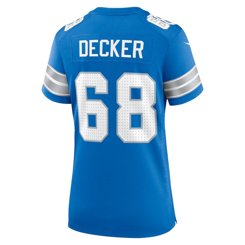 Taylor Decker Detroit Lions Nike Women's Team Game Jersey