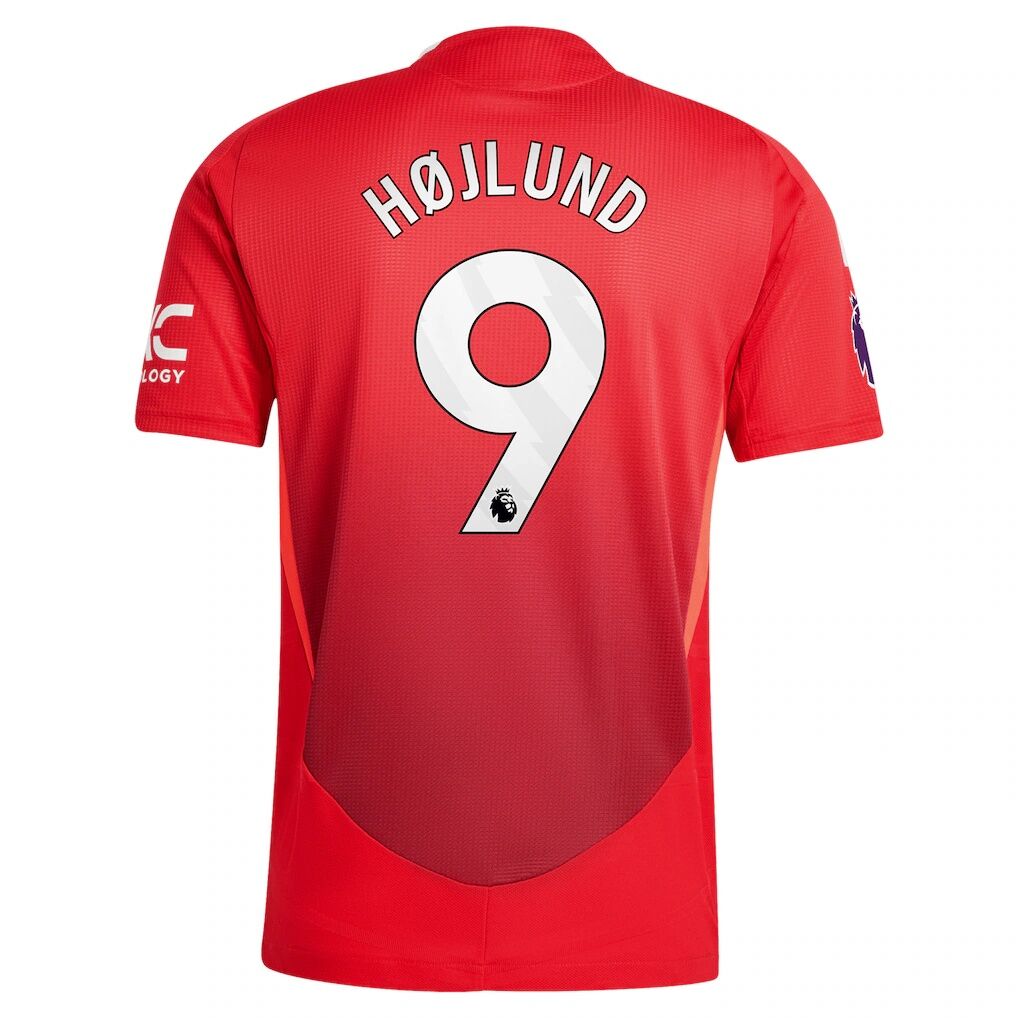 Rasmus Højlund Manchester United adidas 2024/25 Home Authentic Player Jersey