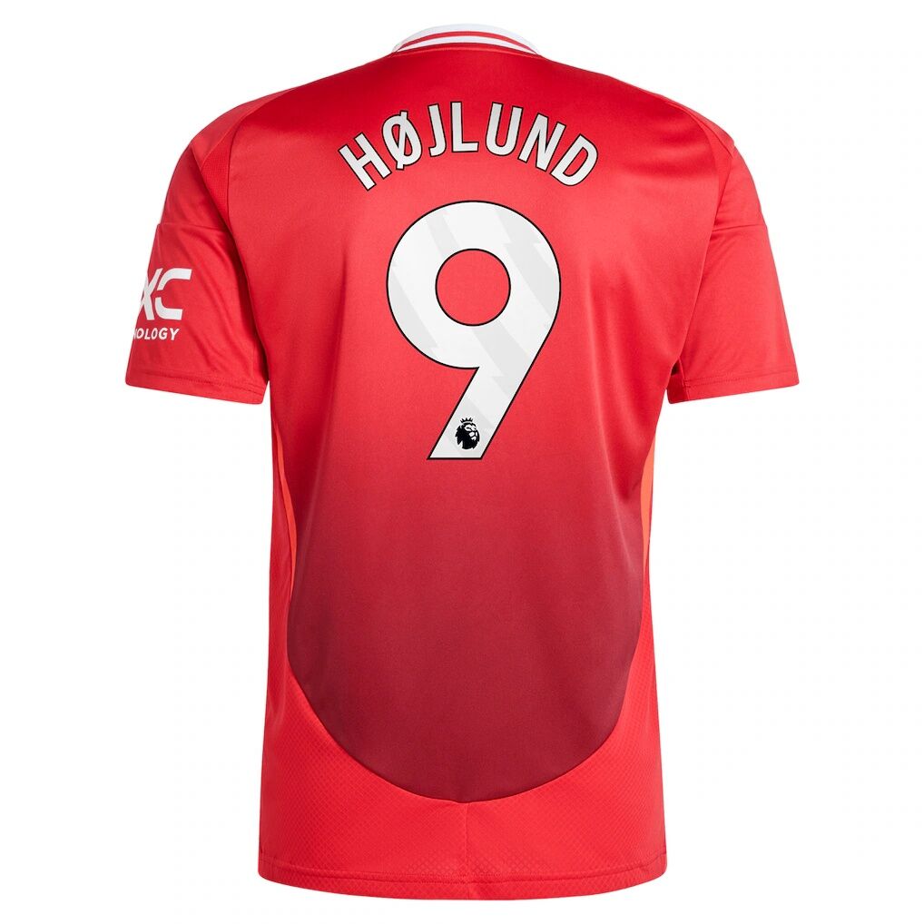 Rasmus Højlund Manchester United adidas 2024/25 Home Replica Player Jersey