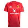Rasmus Højlund Manchester United adidas 2024/25 Home Replica Player Jersey - Red - Side View