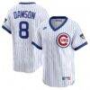 Andre Dawson Chicago Cubs Nike Throwback Cooperstown Collection Limited Jersey - White - Front View