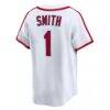 Ozzie Smith St. Louis Cardinals Nike Throwback Cooperstown Collection Limited Jersey - White - Detail View