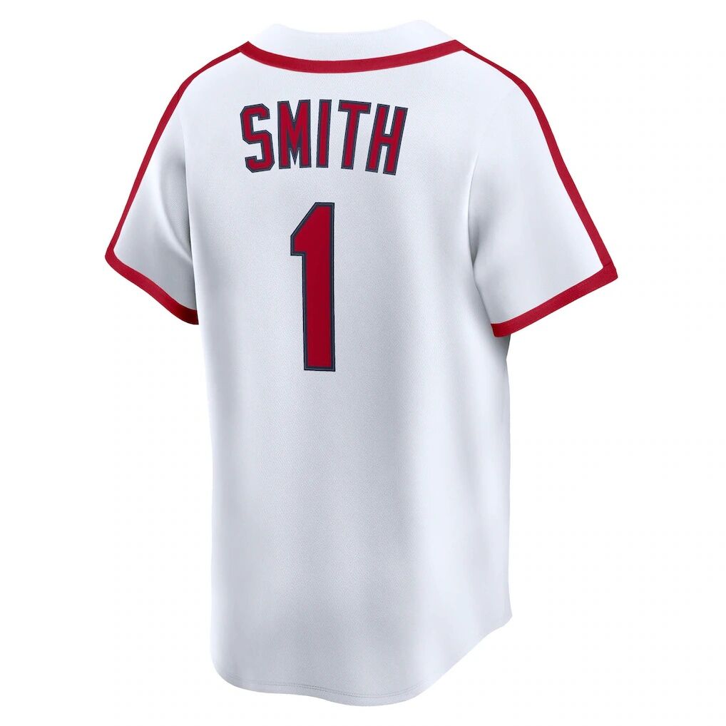Ozzie Smith St. Louis Cardinals Nike Throwback Cooperstown Collection Limited Jersey