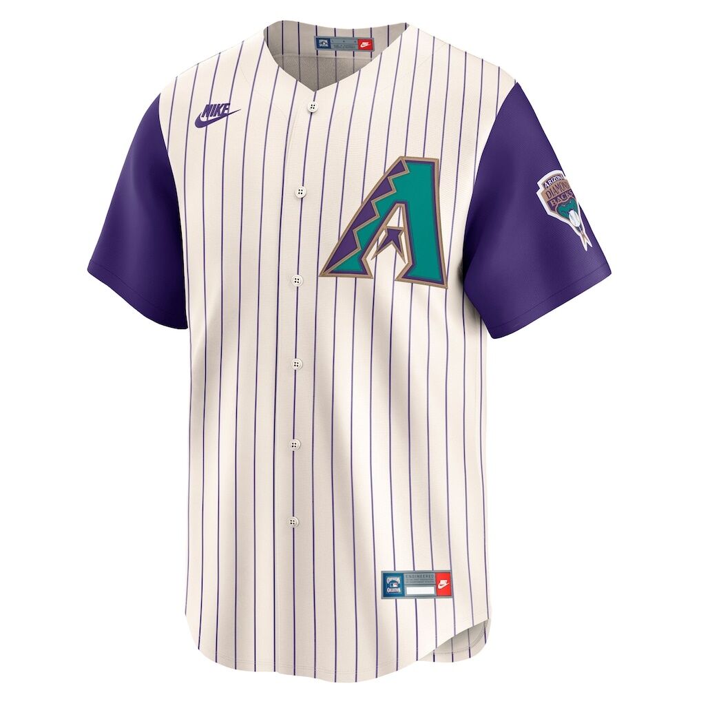 Luis Gonzalez Arizona Diamondbacks Nike Throwback Cooperstown Collection Limited Jersey