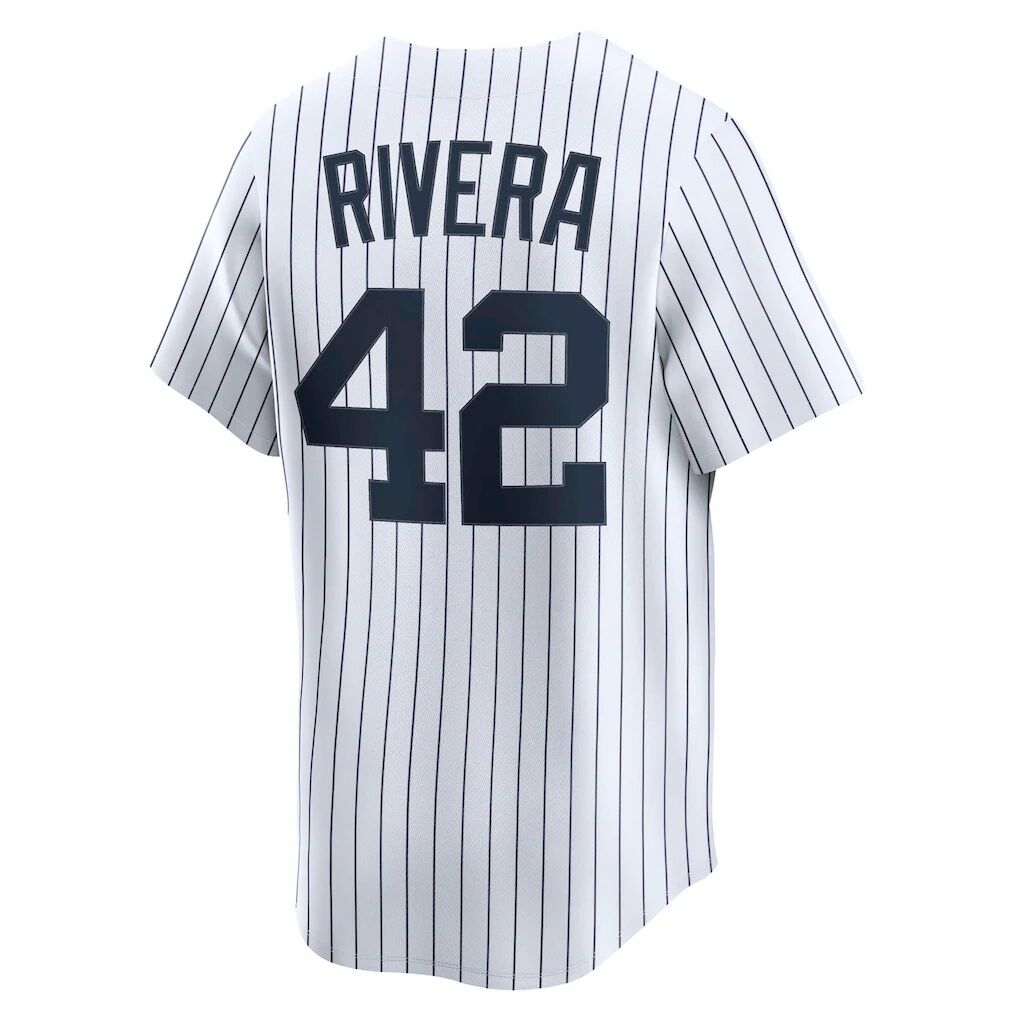 Mariano Rivera New York Yankees Nike Throwback Cooperstown Collection Limited Jersey