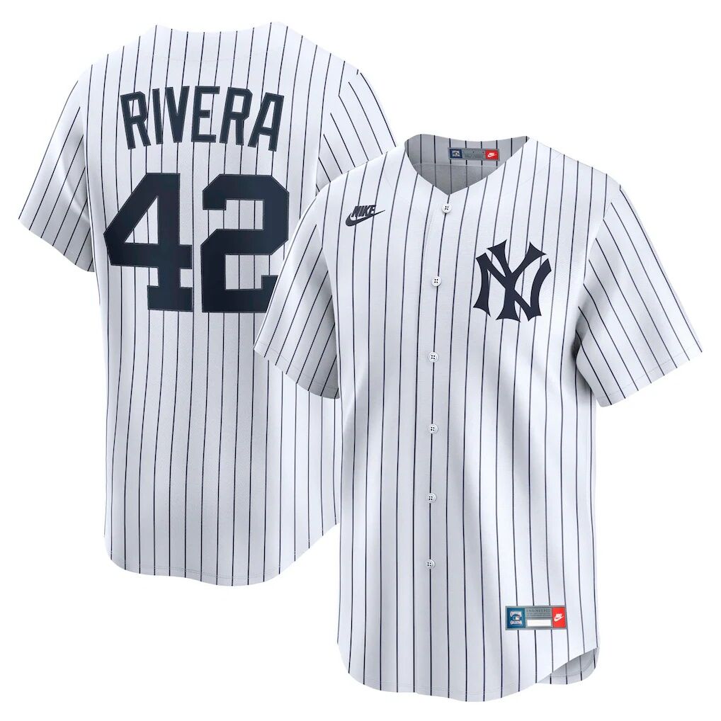 Mariano Rivera New York Yankees Nike Throwback Cooperstown Collection Limited Jersey