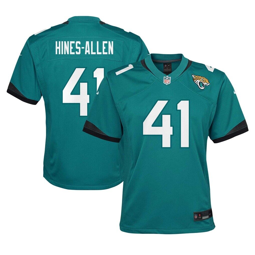 Josh Hines-Allen Jacksonville Jaguars Nike Youth Game Jersey