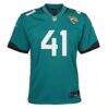 Josh Hines-Allen Jacksonville Jaguars Nike Youth Game Jersey - Teal - Side View