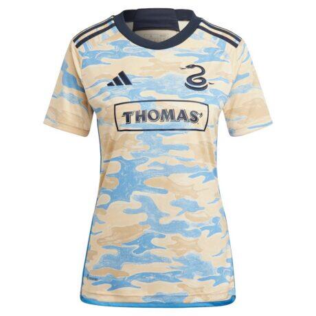 Cavan Sullivan Philadelphia Union adidas Women's 2024 Replica Secondary Jersey - - Side View