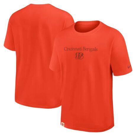 Cincinnati Bengals Nike Glory Max90 T-Shirt - Orange - Front View