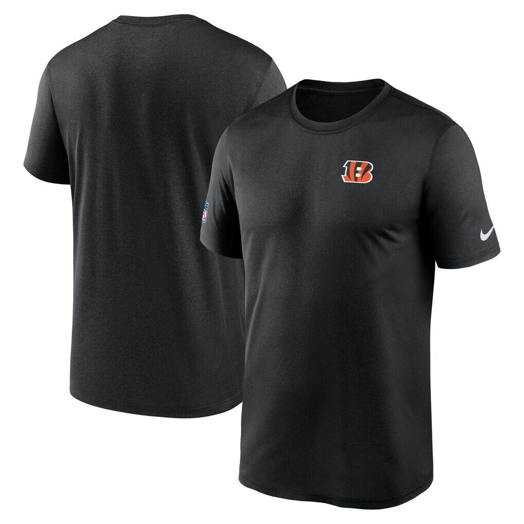 Cincinnati Bengals Nike Sideline Legend Small Logo Dri-FIT T-Shirt
