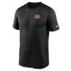 Cincinnati Bengals Nike Sideline Legend Small Logo Dri-FIT T-Shirt - Black - Side View