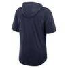 Seattle Seahawks Nike Lockup Tri-Blend Hoodie T-Shirt - - Detail View
