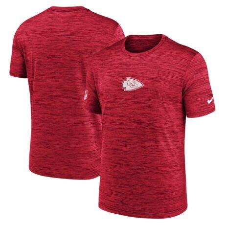 Kansas City Chiefs Nike Sideline Velocity Dri-FIT T-Shirt - Red - Front View