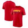 Kansas City Chiefs Nike Sideline Legend Dri-FIT T-Shirt - Red - Front View