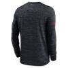 Houston Texans Nike Sideline Velocity Performance Long Sleeve T-Shirt - Navy - Detail View