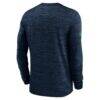 Seattle Seahawks Nike Sideline Velocity Performance Long Sleeve T-Shirt - College Navy - - Detail View