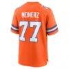 Quinn Meinerz Denver Broncos Nike Alternate Game Jersey - Orange - Detail View