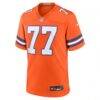 Quinn Meinerz Denver Broncos Nike Alternate Game Jersey - Orange - Side View