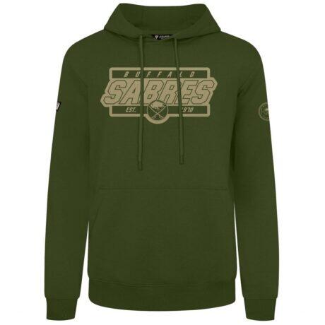 Buffalo Sabres Levelwear Podium Pullover Hoodie - - Front View