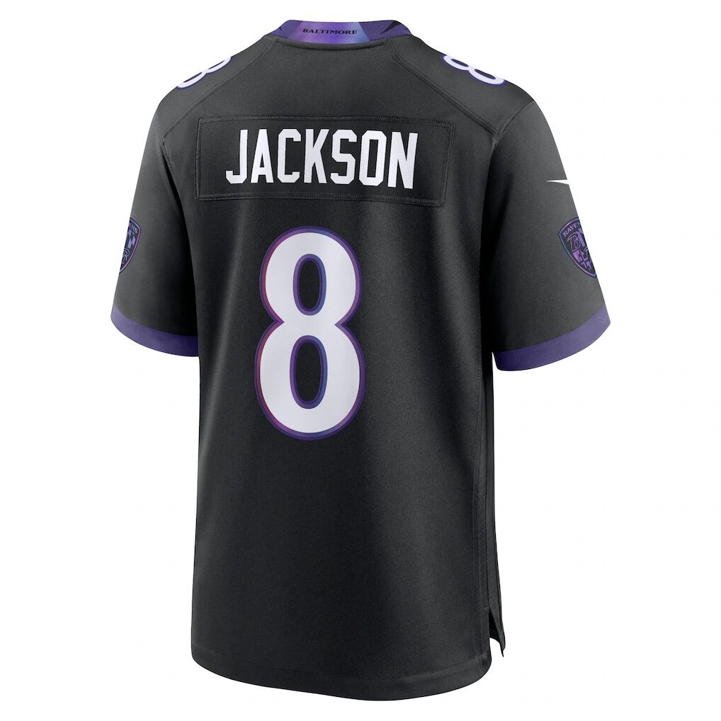 Lamar Jackson Baltimore Ravens Nike Alternate Game Jersey